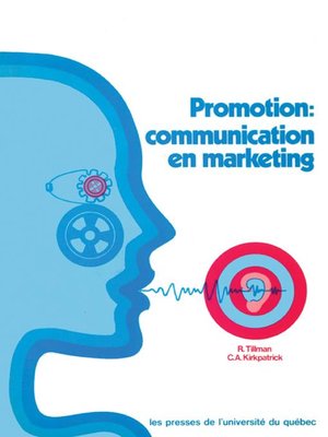cover image of Promotion communication en marketing